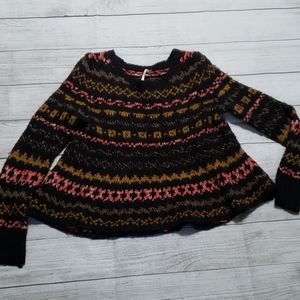Free people chunky knit sweater size M